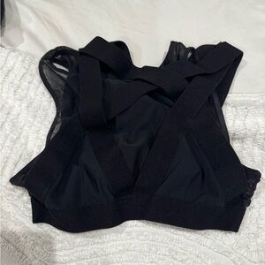 ALO Yoga Black Bondage Sports Bra